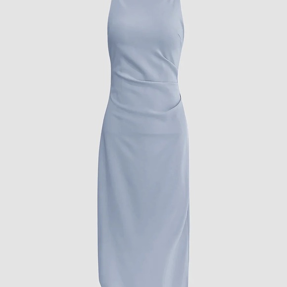 NWT Blue Commense Midi dress - Picture 2 of 3